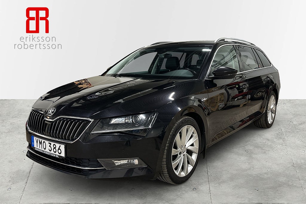 Skoda Superb Kombi 2.0 TDI L&K Värmare Kamera Drag Keyless GPS
