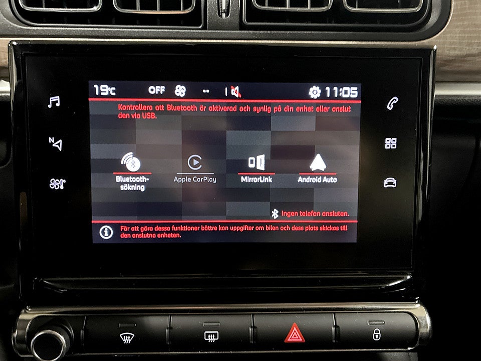 Bild på Citroën C3 Shine 1.2 PT 110hk Aut P-SENSORER CARPLAY