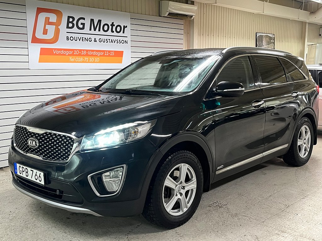 Kia Sorento 2.2 200HK CRDi AWD Business Aut 7-sits/Dragkrok