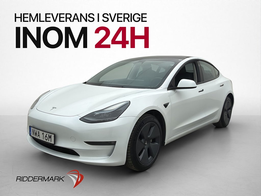Tesla Model 3 Long Range AWD Autopilot Dragkrok MOMS