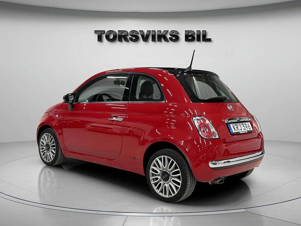 Fiat 500 1.2 8V Lounge Skinn Panorama HELGKAMPANJ - miniatyr 4