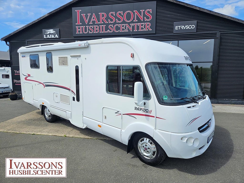 Rapido 9090 DF / Queensbed / 158hk / Maxxfan / Solcell