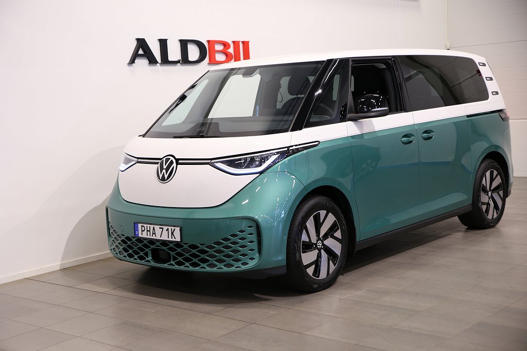 Volkswagen ID. Buzz 82 kWh 204hk Pro / Assistanspkt / Drag / Backkamera / Nav