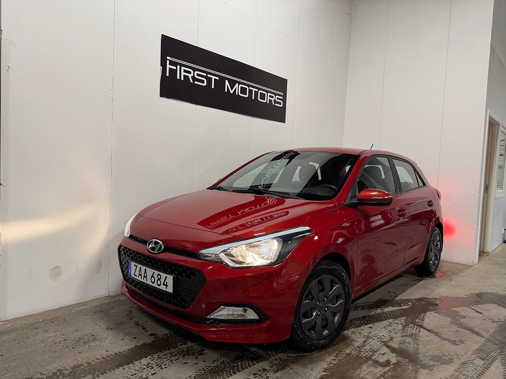 Hyundai i20 1.2 Comfort Euro 6/1-Ägare/536kr i skatt/