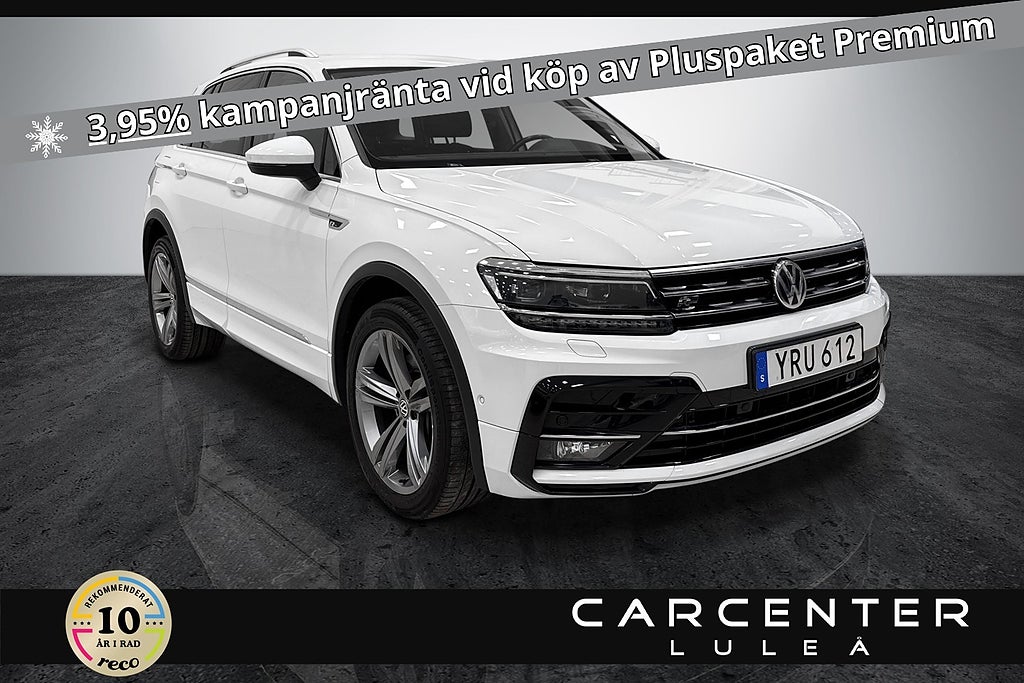 Volkswagen Tiguan 2.0 TDI 4M R-Line Cockpit/Kamera/Gps/Drag/Värmare (RESERVERAD)