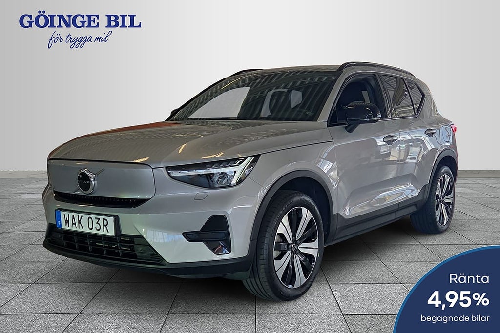 Volvo XC40 Recharge Core Edition Drag/ Navi/ Kamera/ Tona...