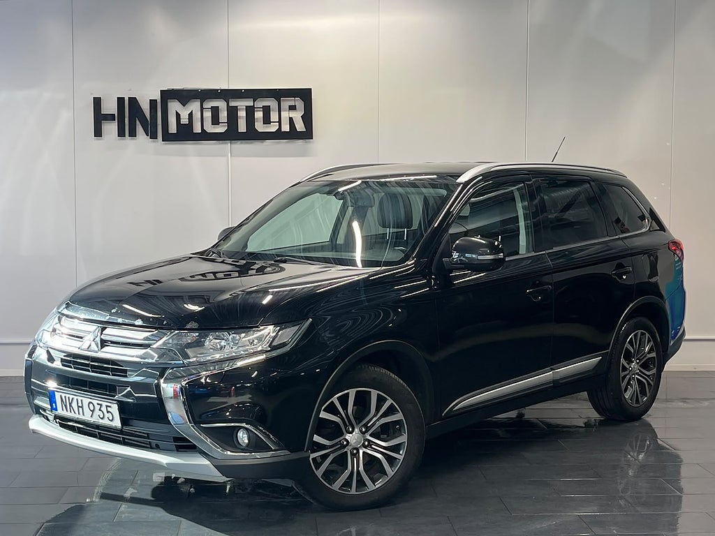 Mitsubishi Outlander 2.2 Di-D 4WD Business |2Ägare|BKam|DRAG|NyServ|Kamkedja