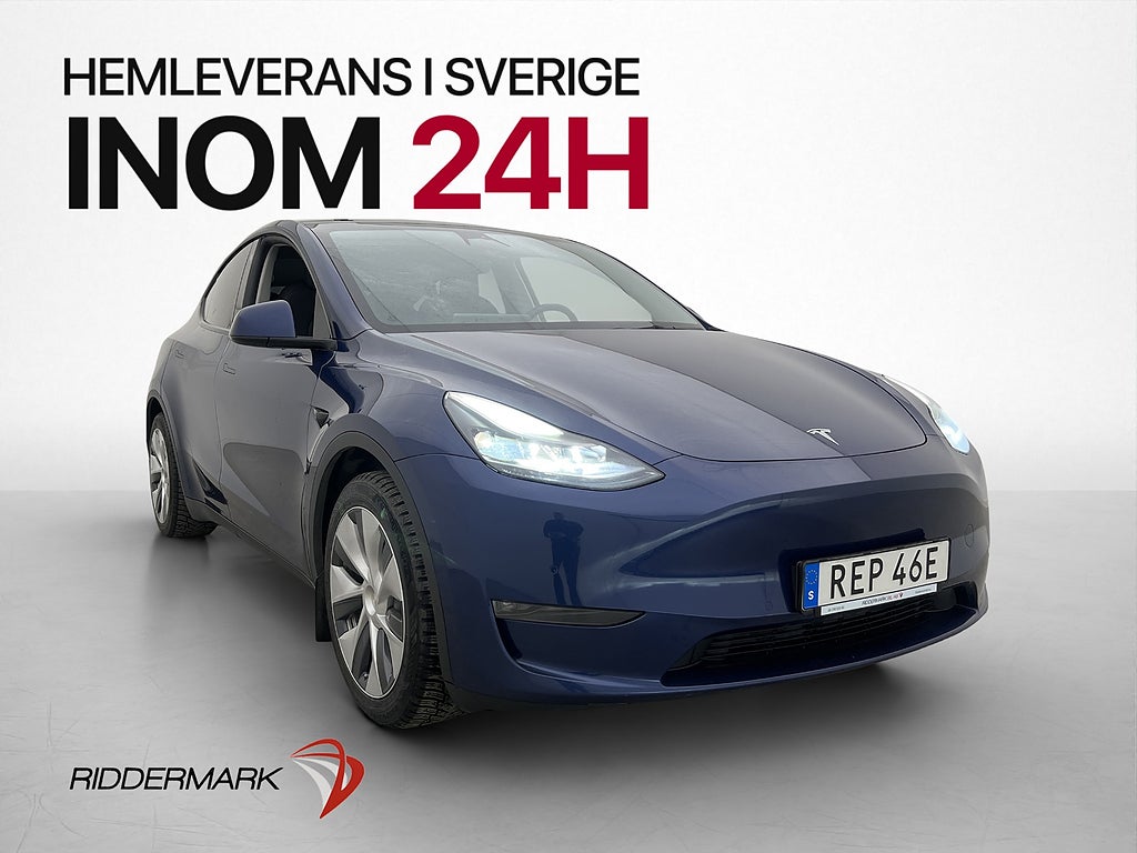 Tesla Model Y Long Range AWD AP Pano Drag En-Brukare MOMS