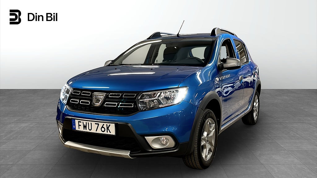 Dacia Sandero Stepway 0,9 TCe manuell 90hk/backkamera/sensorer bak/S+V-H