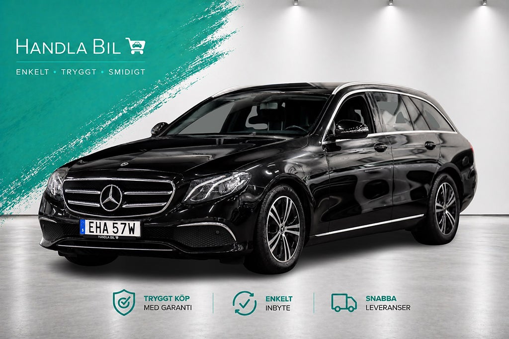 Mercedes-Benz E 200 T d Widescreen D-värm B-kam Dragkrok