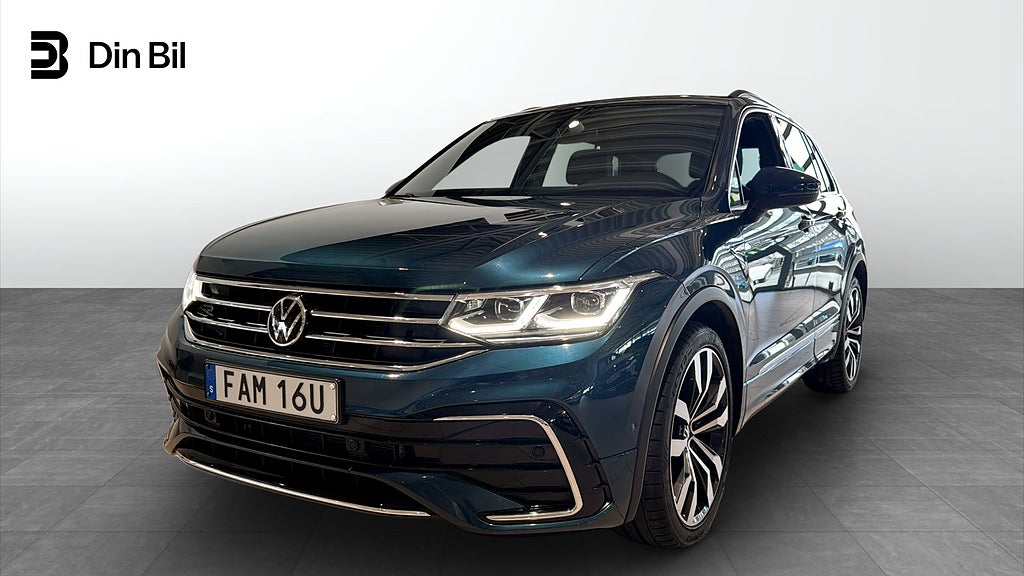 Volkswagen Tiguan R-Line 4M TDI 200hk Aut Drag/Matrix/Läder/Nav