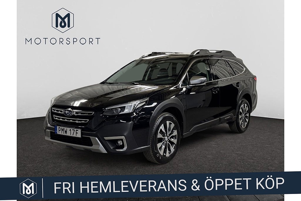 Subaru Outback 2.5 4WD XFuel Aut Touring Skinn H&K Navi Elstolar DRAG