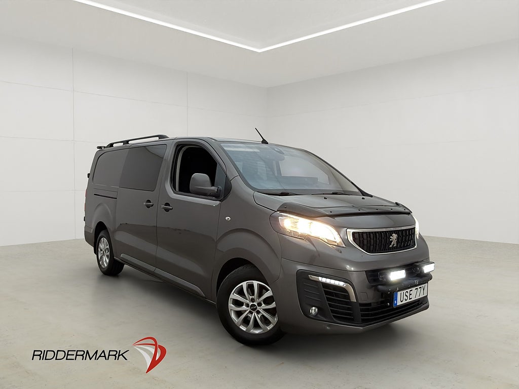 Peugeot Expert CrewVan L3 Värm Drag B-Kamera CARPLAY Moms