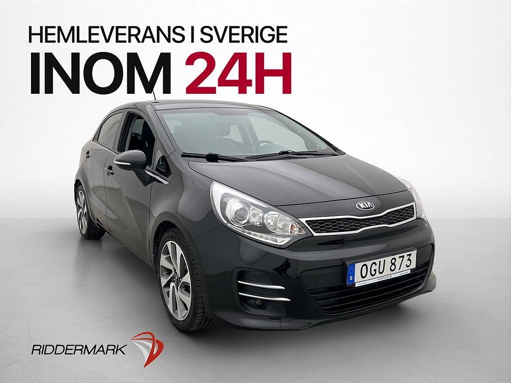 Kia Rio 1.2 CVVT 84hk Special Edition Kamera Navi Rattvärme