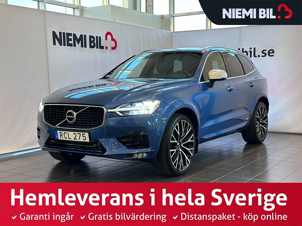 Volvo XC60 D4 AWD R-Design Drag/Pano/ H/K /HUD/Nav/VOC/Skinn