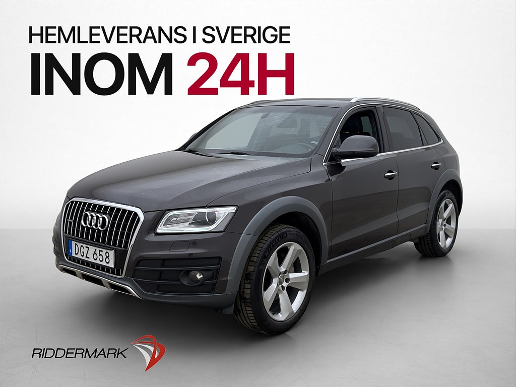 Audi Q5 2.0 TDI 190hk Quattro Design Värmare Farthållare