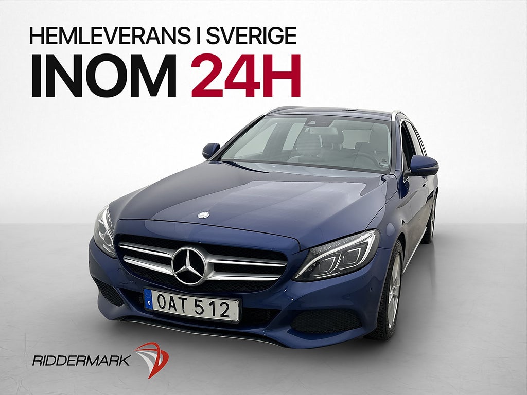 Mercedes-Benz C 350 T 279hk Värmare Burmester Kamera Drag