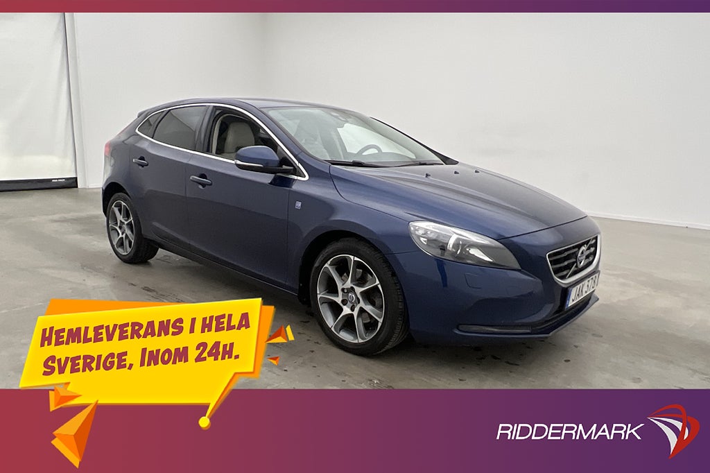 Volvo V40 T2 122hk Ocean Race Värmare Skinn Sensorer Få bruk