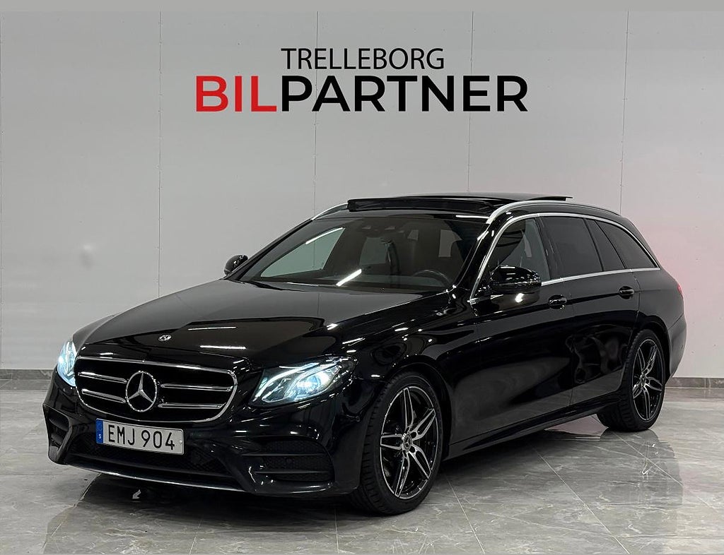 Mercedes-Benz E 200 T d 9G-Tronic AMG Line | Pano | Drag