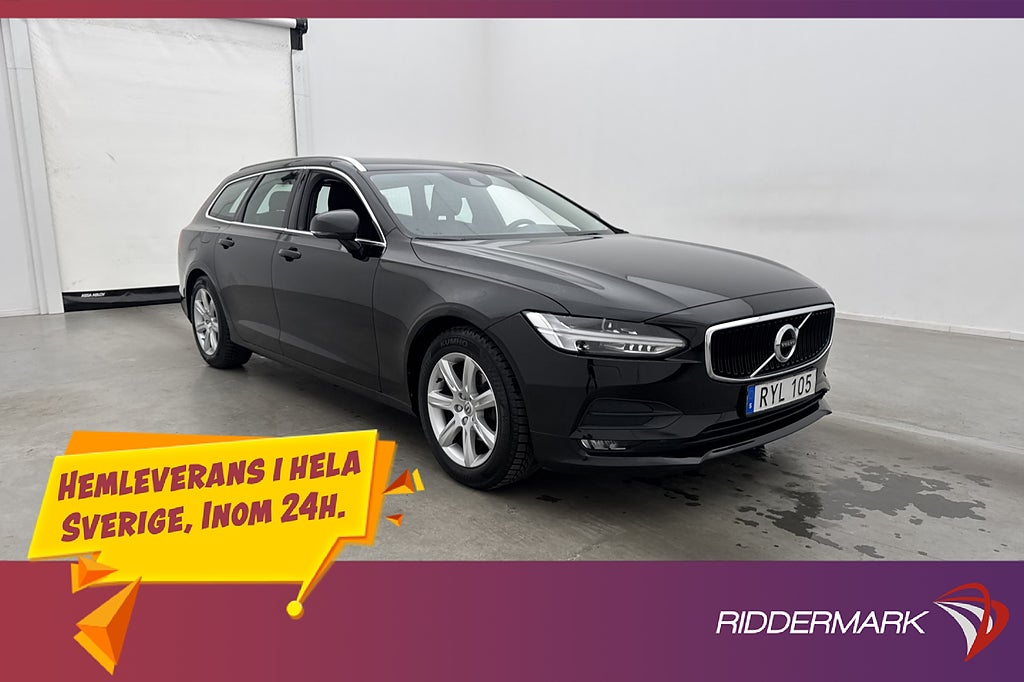 Volvo V90 D4 190hk Momentum Dragkrok Adaptiv-Fart Keyless