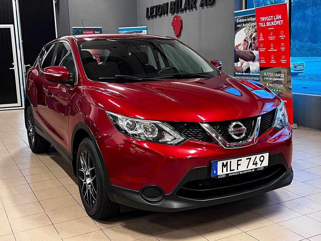 Nissan Qashqai 1.2 DIG-T Euro 5 115hk 3-Brukare