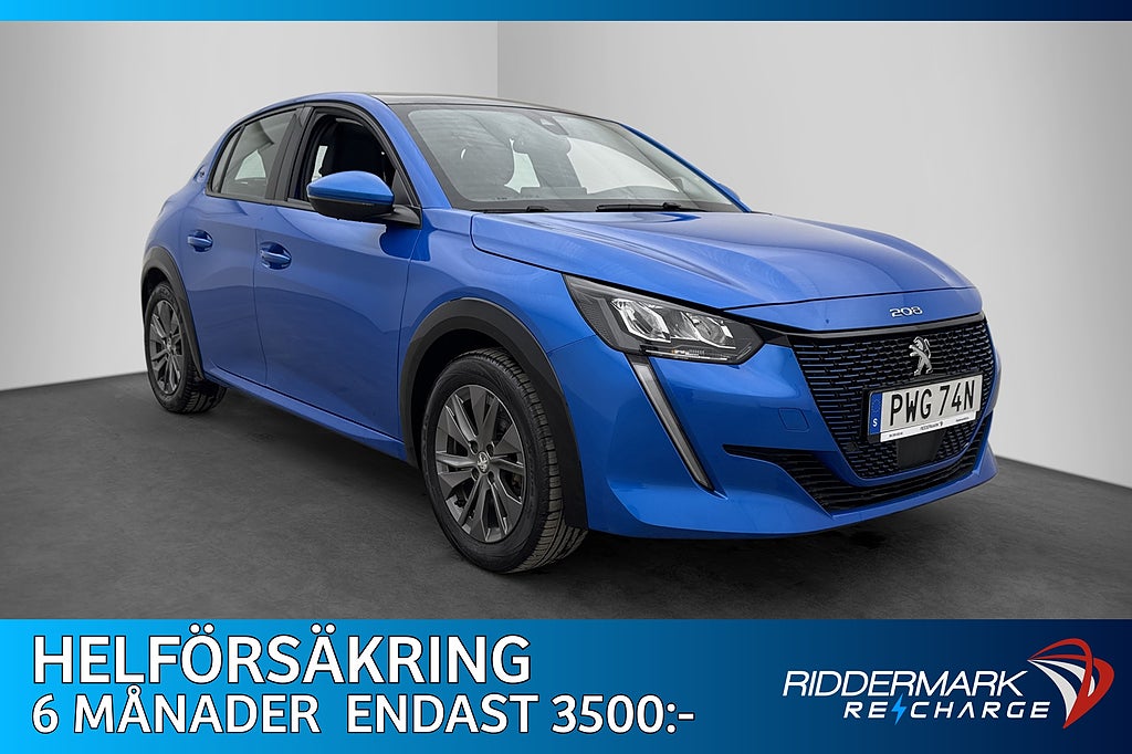 Peugeot E-208 136hk Allure Pano Carplay Halvskinn