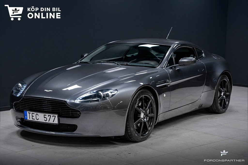 Aston Martin Vantage 4.3 V8 385HK MANUELL NYSERVAD 