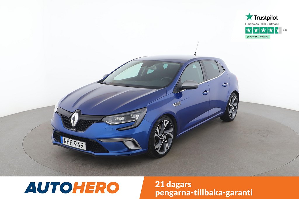 Renault Mégane GT 1.6 TCe EDC / BOSE, Backkamera, 205 HK