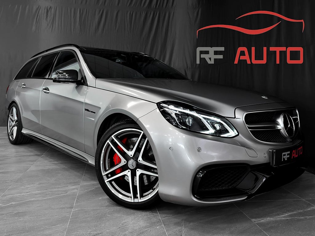 Mercedes-Benz E63 S AMG 63 AMG S 4MATIC Designo Panorama B&O SE-UTR 585hk