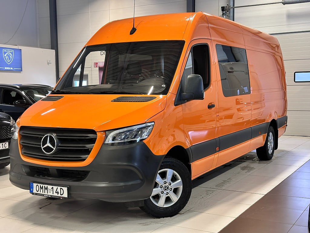 Mercedes-Benz Sprinter 316 CDI 5-sits 7G-Tronic Plus Dubbelhytt Halvskåp