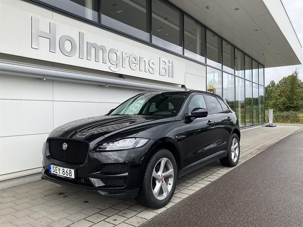 Jaguar F-Pace 2,0 180hk AWD Läder Drag Nav | Ränta 3,95%