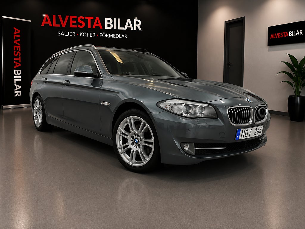 BMW 525D xDrive Touring Steptronic Euro 5/rattvärme/Nybesiktad