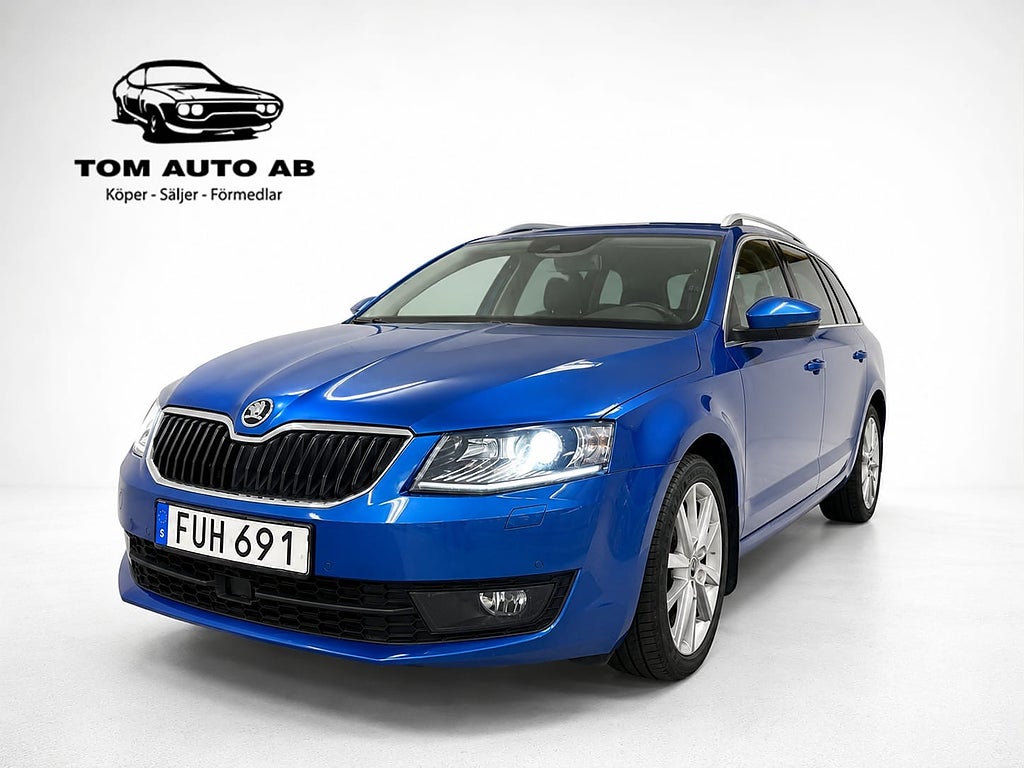Skoda Octavia Kombi 2.0 TDI Elegance Ny Servad Ny Kamrem Dragkrok