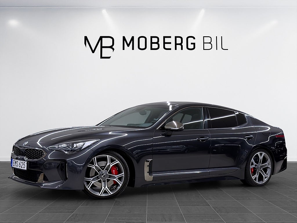 Kia Stinger GT 3.3 V6 T-GDI  370hk AWD Ferrita H/K 360 Pano HUD
