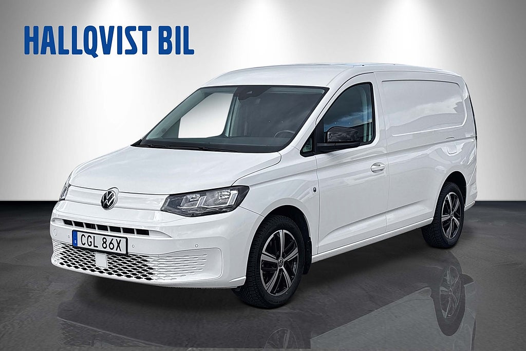 Volkswagen Caddy Maxi Skåp 2.0 TDI DSG Drag Värmare 17" Nerlackad