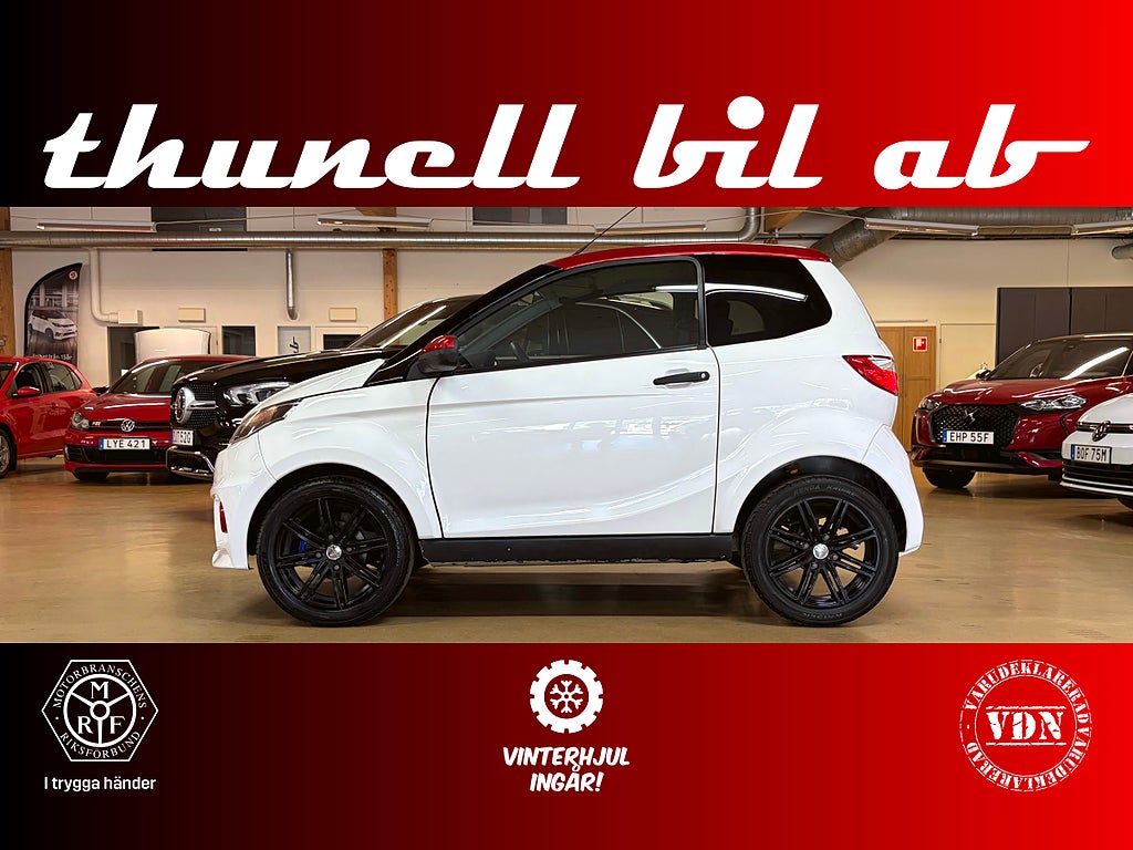Aixam Sensation City Sport ABS BROMSAR-VINTERHJUL-MOTORV-BACKKAMERA-BL