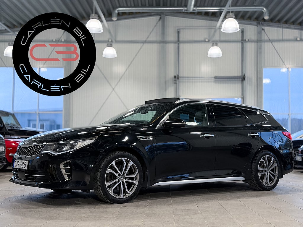 Kia Optima Sport Wagon 1.7 DCT GT-Line Pano H/K GPS Drag Vent-stol