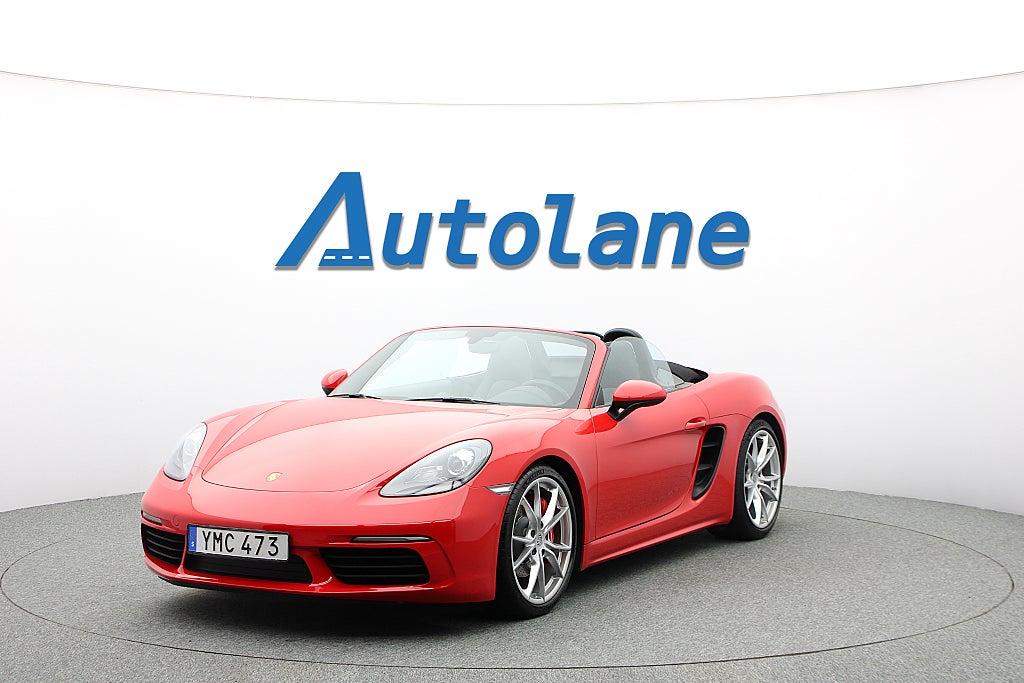 Porsche 718 Boxster S PDK S, Sport Chrono,GPS,20" 350hk