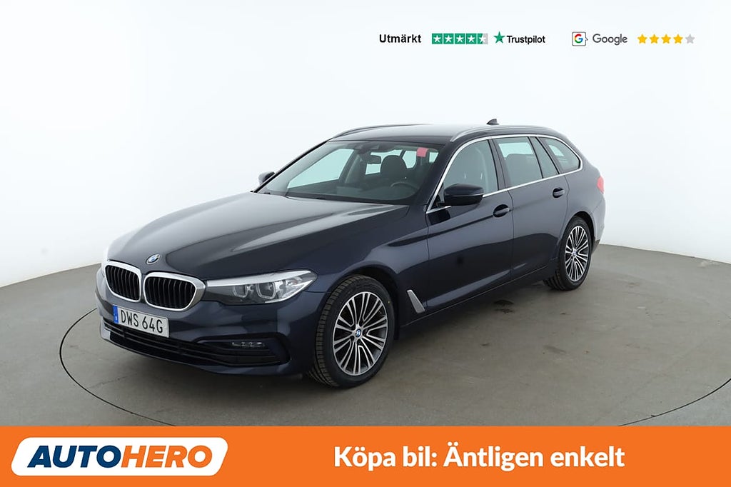 BMW 520d xDrive Touring Sport line / CarPlay, Dragkrok