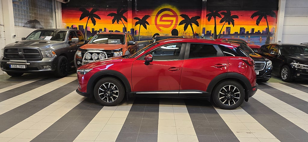 Mazda CX-3 2.0 SKYACTIV-G Euro 6, Vinterdäck, Dragkrok 