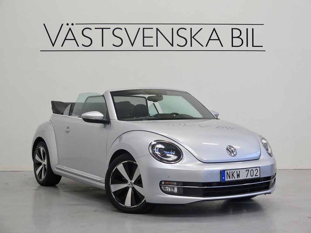 Volkswagen Beetle Cabriolet 1.4 TSI 160hk DSG Fender/18\"