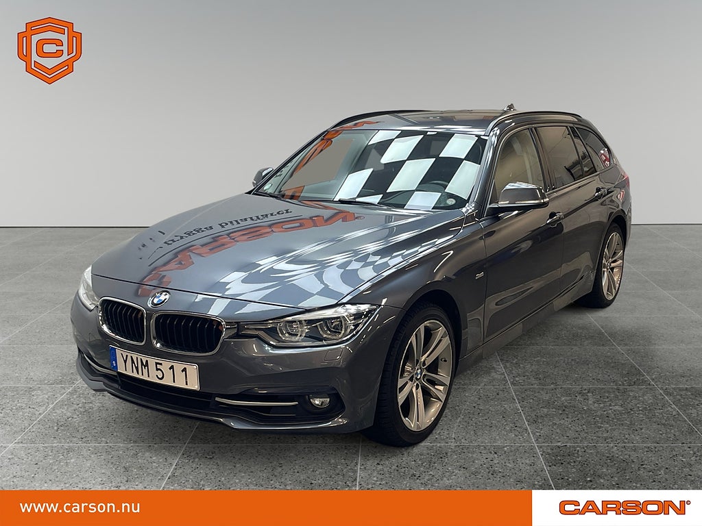 BMW 330i xDrive Touring Aut Sport line 252HK Dragkrok
