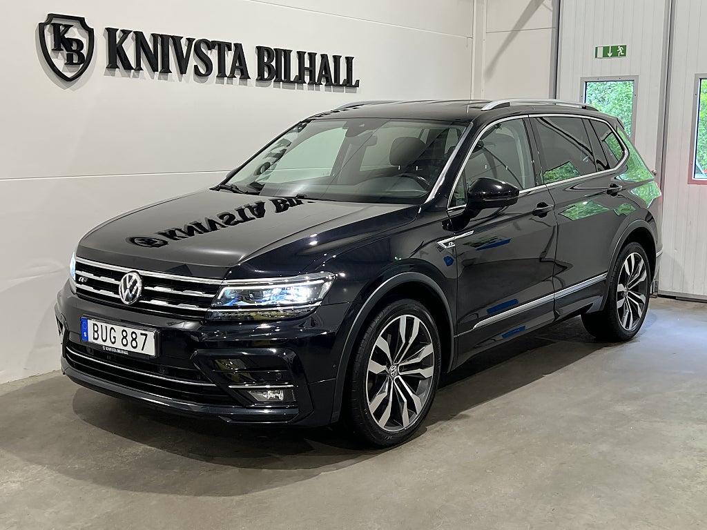 Volkswagen Tiguan Allspace 7-sätes 2.0 TDI 4M R-Line Värmare Drag  190hk