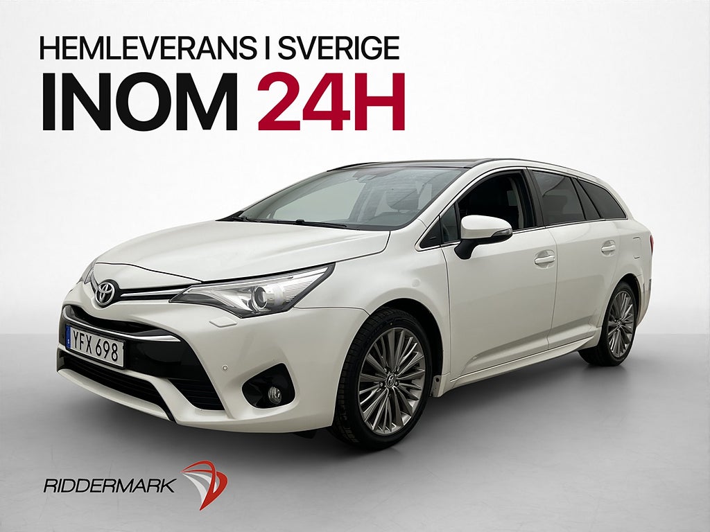 Toyota Avensis Executive Pano M&K-Värmare Kamera Skinn Drag