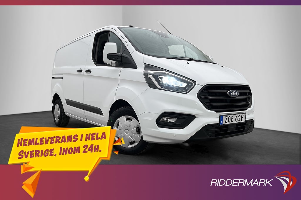 Ford transit-custom Värmare Dragkrok B-Kamera CARPLAY