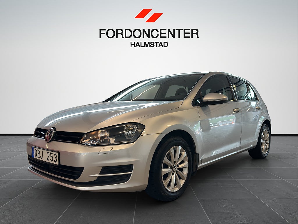 Volkswagen Golf 5-dörrar 1.2 TSI 105hk, B-Kamera|Drag|Värmare|Ny-Servad