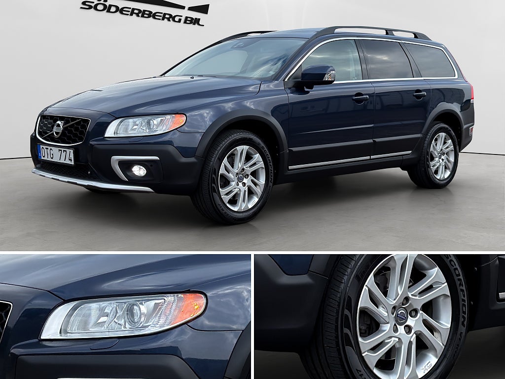Volvo XC70 D5 230hk Polestar AWD Four-C Drag T-lucka D-värm SEUTR*