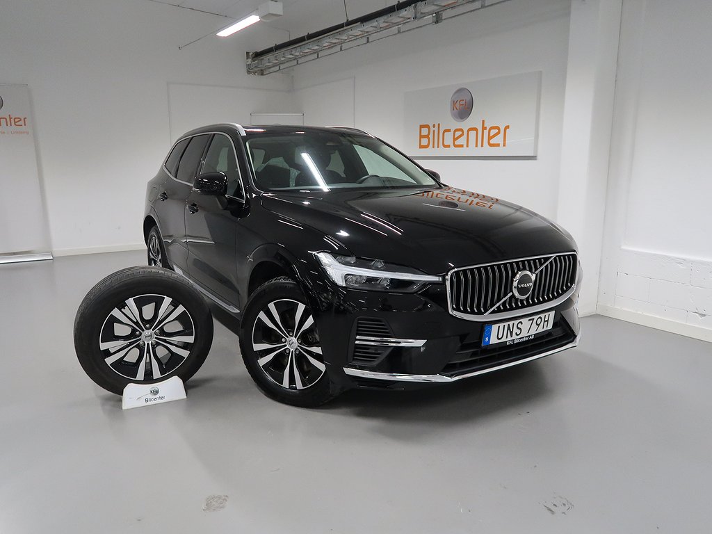 Volvo XC60 Recharge T6 AWD V-Däck ingår Google-Drag-Navi-Kamera-VoC-Värmare