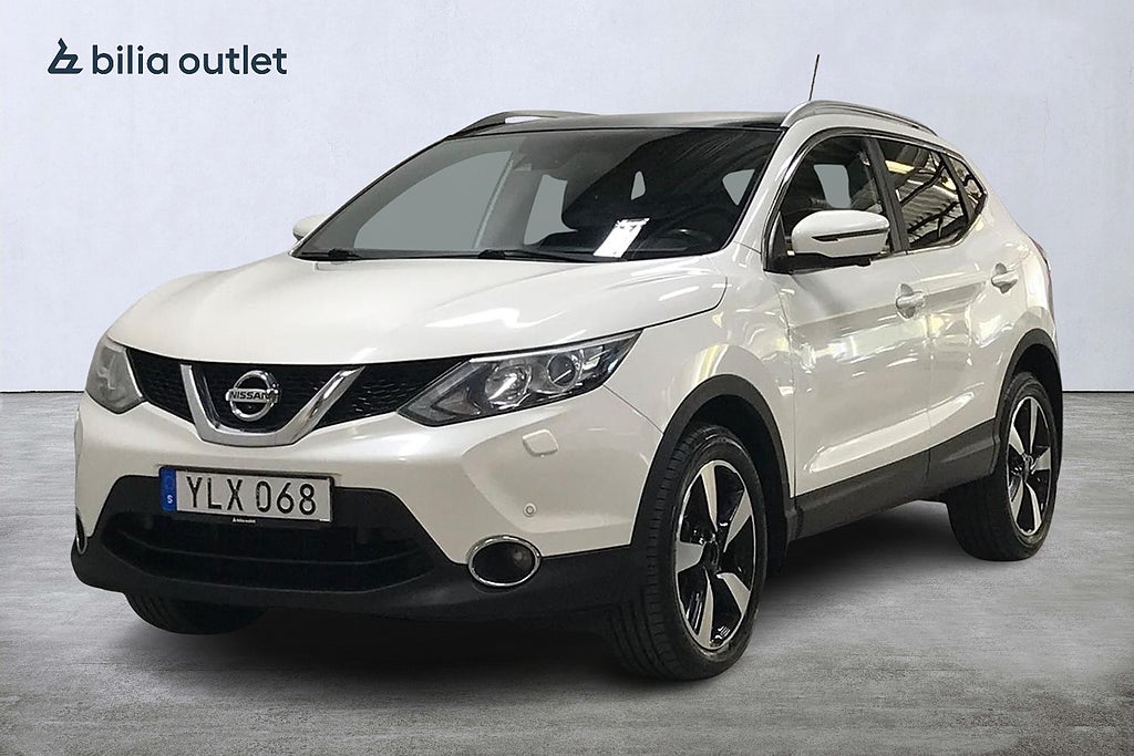 Nissan Qashqai 1.5 dCi N-Vision 110hk Panorama Navi Drag 360°