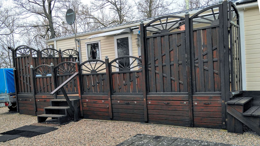 ABI Narelle en Villavagn med Sjöutsikt över Osby sjön 